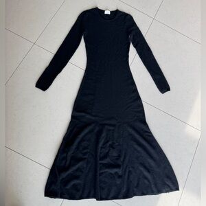 WILFRED wool knit dress
